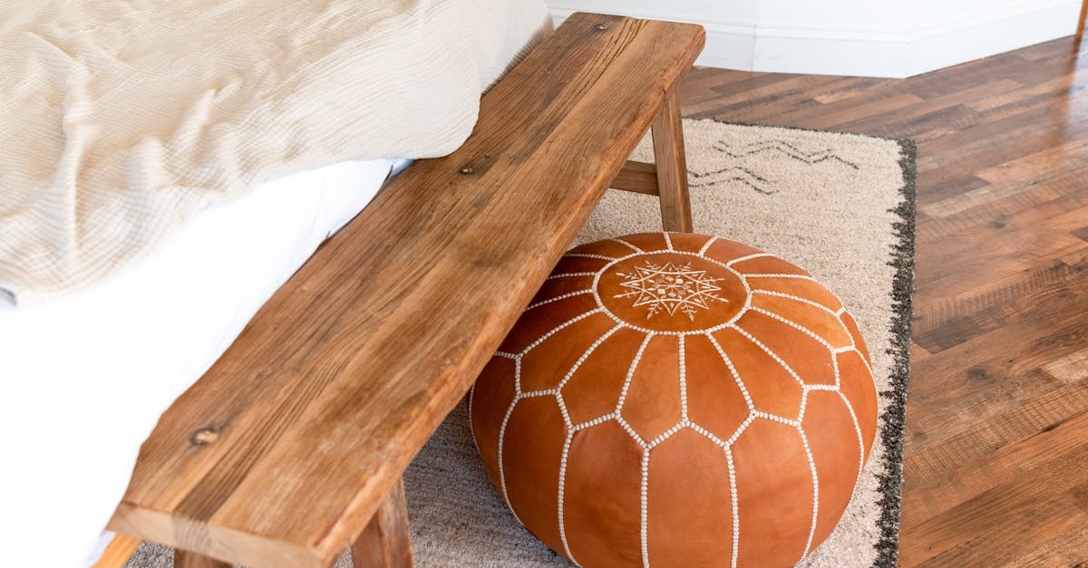 What to stuff moroccan pouf with?